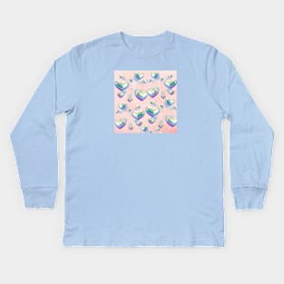 Candy bubbles for 10th birthday Kids Long Sleeve T-Shirt